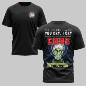 Chicago Cubs x Skull Mars Premium T-Shirt PL03