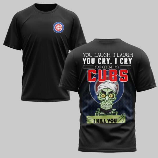Chicago Cubs x Skull Mars Premium T-Shirt PL03