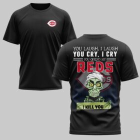 Cincinnati Reds x Skull Mars Premium T-Shirt PL03