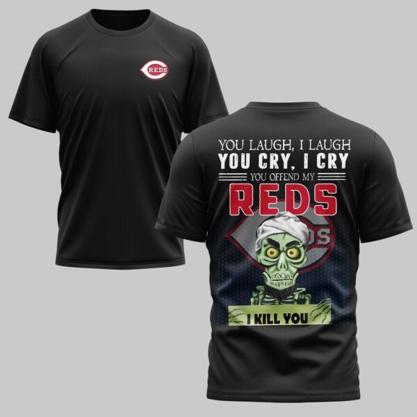 Cincinnati Reds x Skull Mars Premium T-Shirt PL03