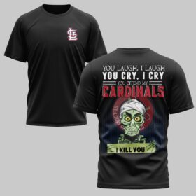 St. Louis Cardinals x Skull Mars Premium T-Shirt PL03