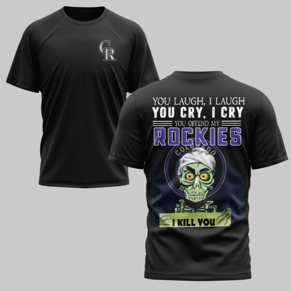 Colorado Rockies x Skull Mars Premium T-Shirt PL03