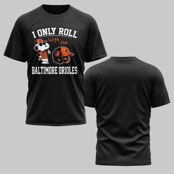 Baltimore Orioles x snoopy Mars Premium T-Shirt PL04