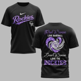 Colorado Rockies Glitter Premium T-Shirt LT0001