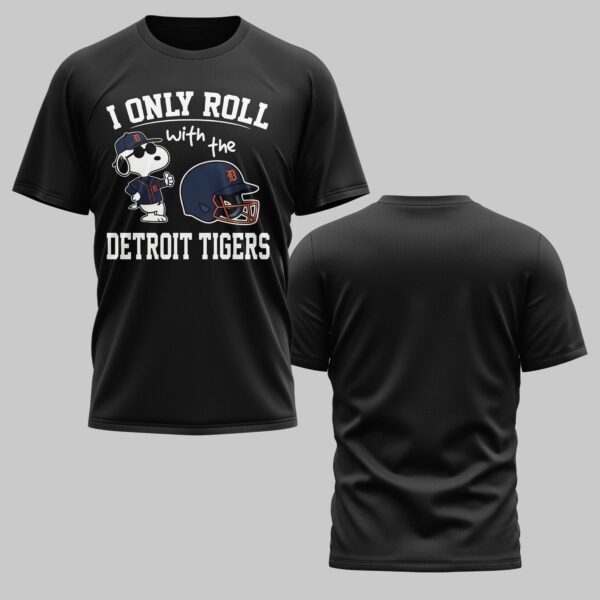 Detroit Tigers x snoopy Mars Premium T-Shirt PL04