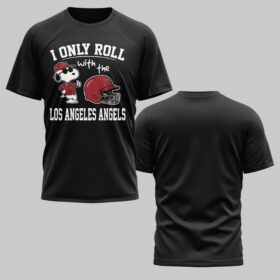 Los Angeles Angels x snoopy Mars Premium T-Shirt PL04