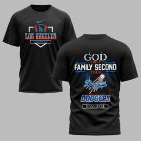 Los Angeles Dodgers God Family Premium T-shirt PH00001