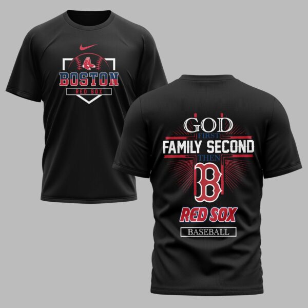 Boston Red Sox God Family Premium T-shirt PH00001