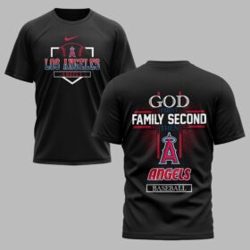 Los Angeles Angels God Family Premium T-shirt PH00001