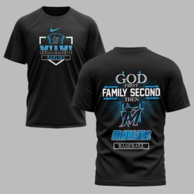 Miami Marlins God Family Premium T-shirt PH00001