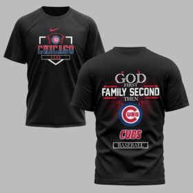 Chicago Cubs God Family Premium T-shirt PH00001