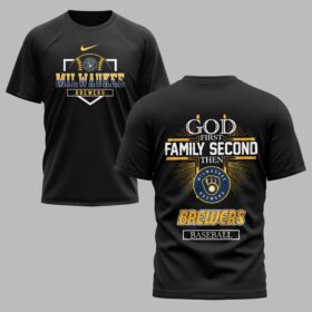 Milwaukee Brewers God Family Premium T-shirt PH00001