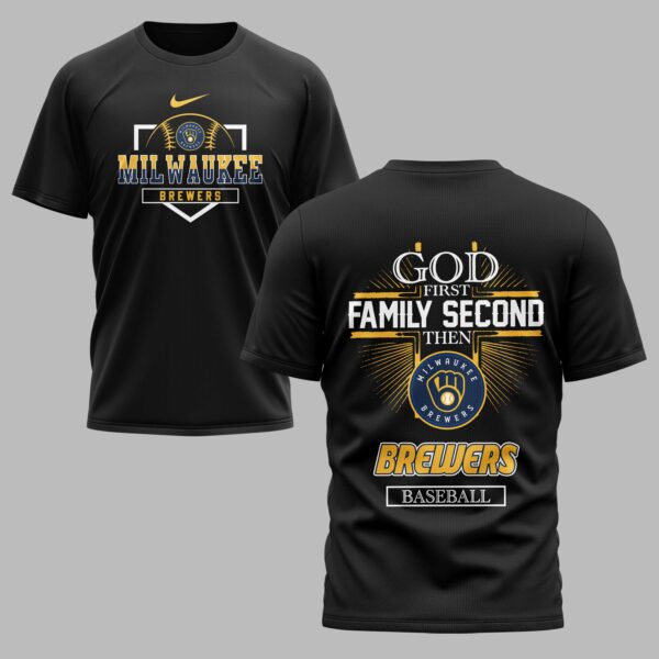 Milwaukee Brewers God Family Premium T-shirt PH00001