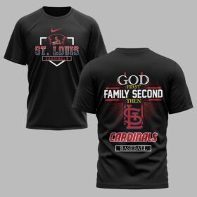 St. Louis Cardinals God Family Premium T-shirt PH00001