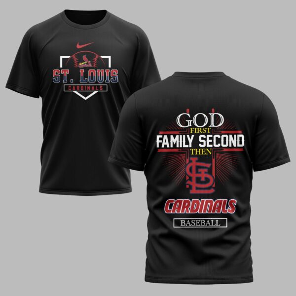 St. Louis Cardinals God Family Premium T-shirt PH00001