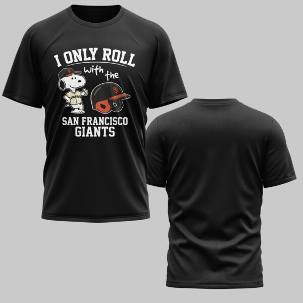 San Francisco Giants x snoopy Mars Premium T-Shirt PL04