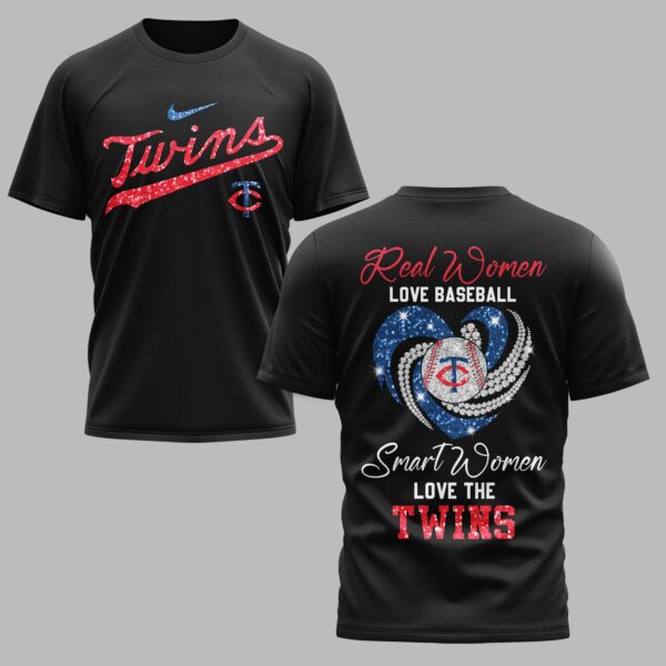 Minnesota Twins Glitter Premium T-Shirt LT0001