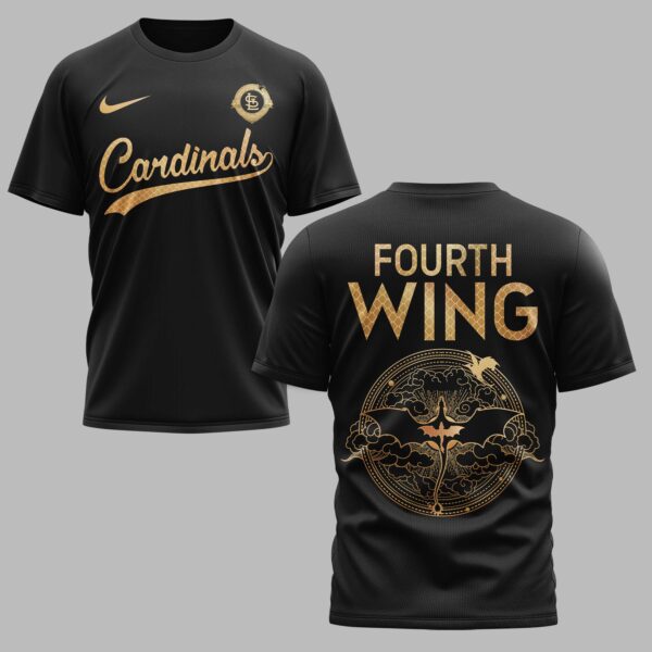 St Louis Cardinals x Fourth Wing Premium T-Shirt 008