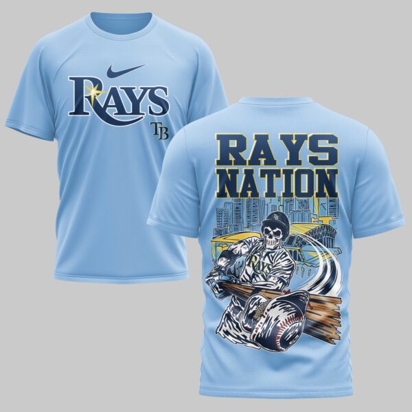 Tampa Bay Rays x skull Mars Premium T-Shirt PL05