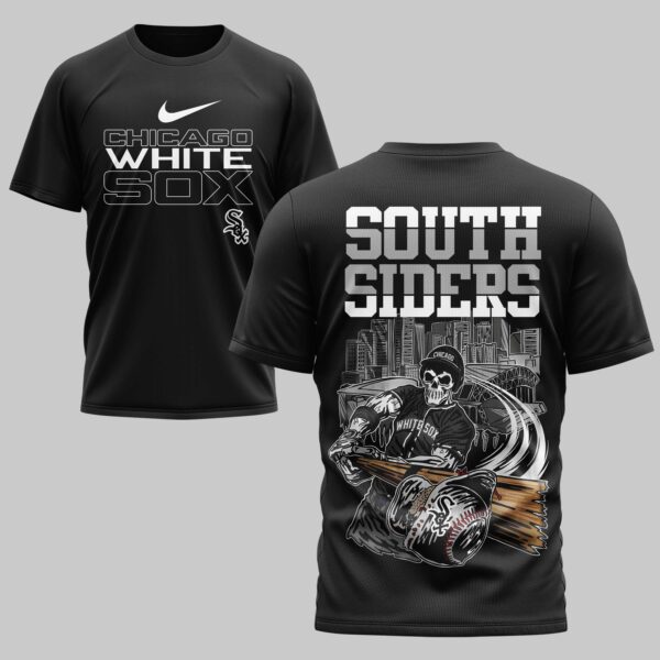Chicago White Sox x skull Mars Premium T-Shirt PL05