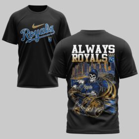 Kansas City Royals x skull Mars Premium T-Shirt PL05