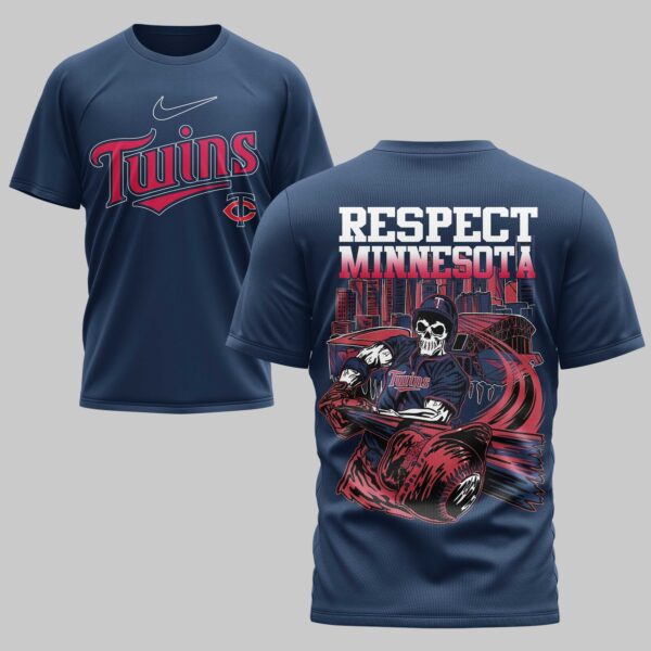 Minnesota Twins x skull Mars Premium T-Shirt PL05