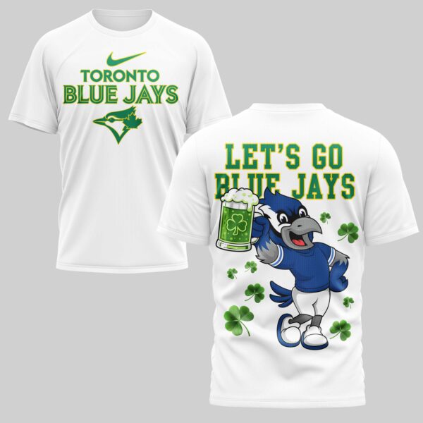 Toronto Blue Jays x St. Patrick's Day Premium T-Shirt 004