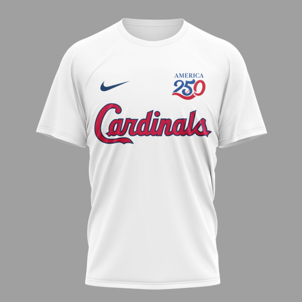 St. Louis Cardinals x 250 Years Of America Premium T-Shirt 003