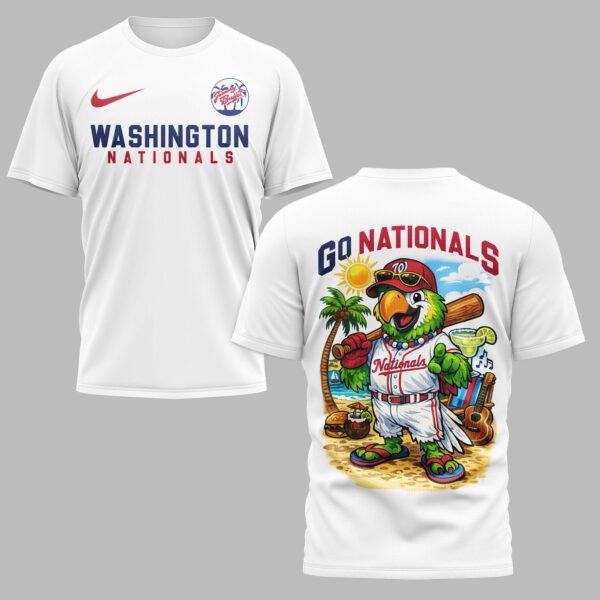 Washington Nationals x Jimmy Buffett Premium T-Shirt 002