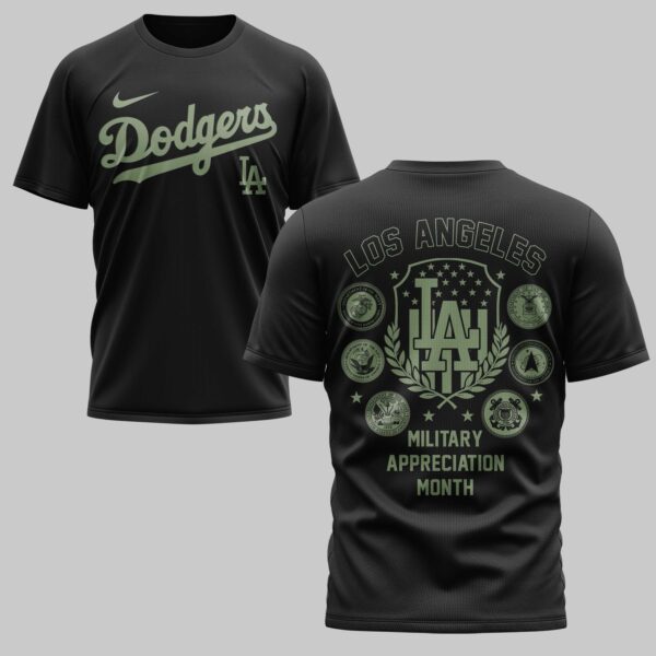 Los Angeles Dodgers x Military Appreciation Month Premium T-Shirt 001