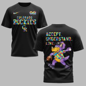 Colorado Rockies x Autism Awareness Premium T-Shirt 006