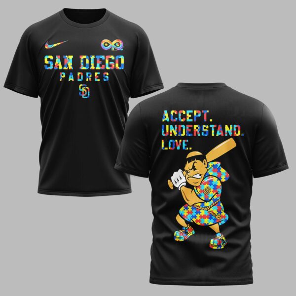 San Diego Padres x Autism Awareness Premium T-Shirt 006