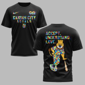Kansas City Royals x Autism Awareness Premium T-Shirt 006