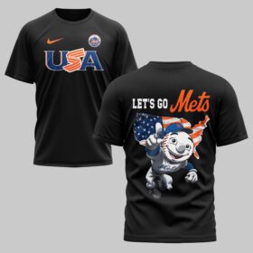 New York Mets x USA Baseball Premium T-Shirt 007