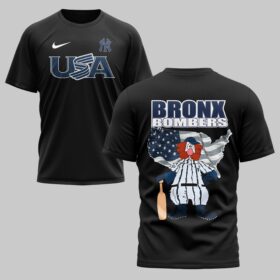 New York Yankees x USA Baseball Premium T-Shirt 007