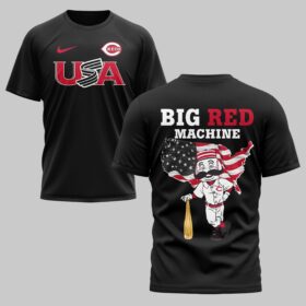 Cincinnati Reds x USA Baseball Premium T-Shirt