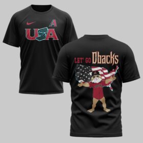 Arizona Diamondbacks x USA Baseball Premium T-Shirt 007