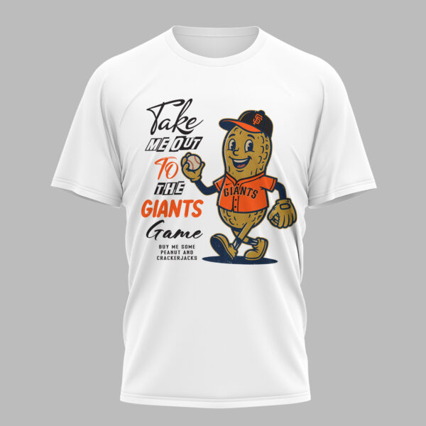San Francisco Giants Peanut Game Premium T-Shirt HC01