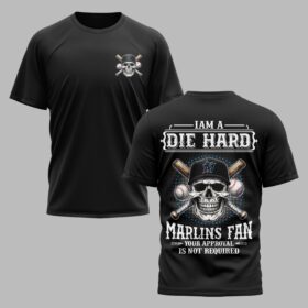 Miami Marlins X Skullcap Premium T Shirt PVT001