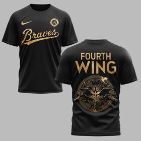 Atlanta Braves x Fourth Wing Premium T-Shirt 008