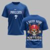 Philadelphia Phillies X Fire Skull Baseball Premium T Shirt PVT002