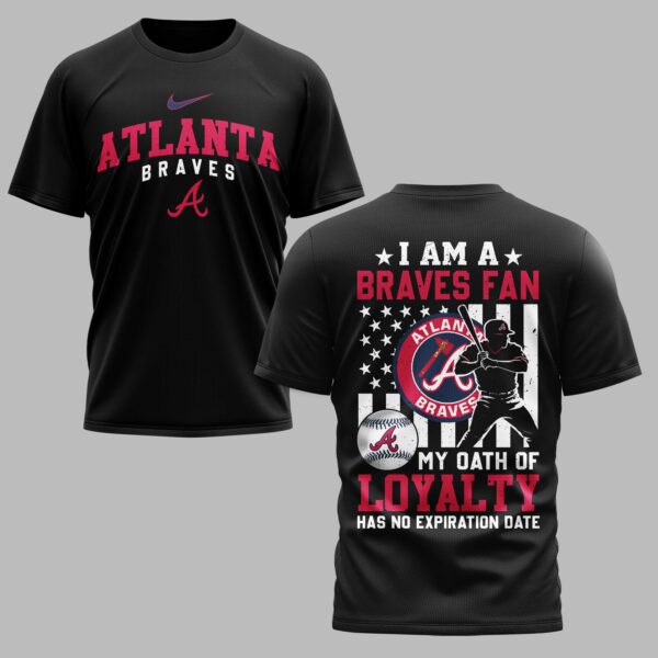 Atlanta Braves Loyalty Oath Premium T-shirt LT0002