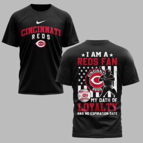 Cincinnati Reds Loyalty Oath Premium T-shirt LT0002