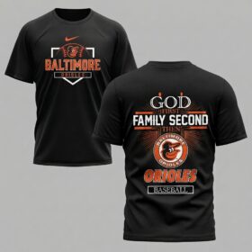 Baltimore Orioles God Family Premium T-shirt PH00001