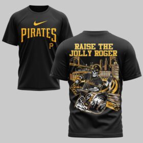 Pittsburgh Pirates x skull Mars Premium T-Shirt PL05