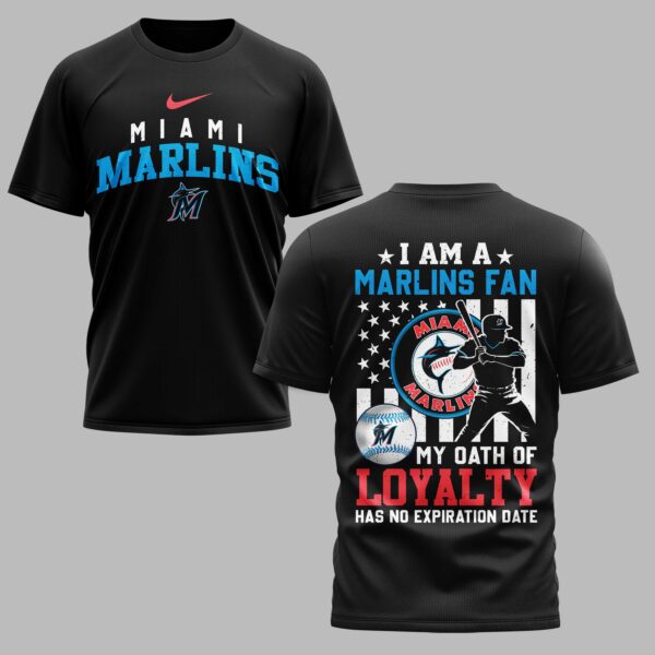 Miami Marlins Loyalty Oath Premium T-shirt LT0002