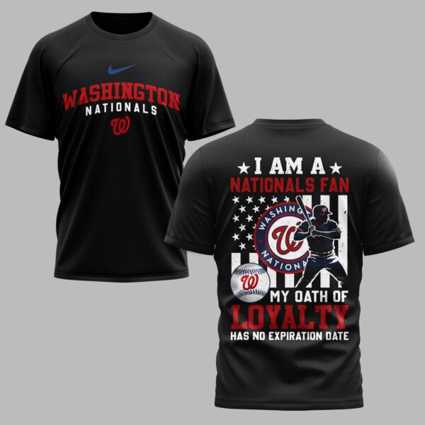Washington Nationals Loyalty Oath Premium T-shirt LT0002
