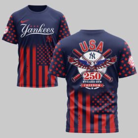 New York Yankees x 250Years Mars Premium T-Shirt PL06