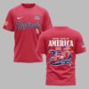 St. Louis Cardinals X 250 Years Of Freedom Premium T Shirt PVT003