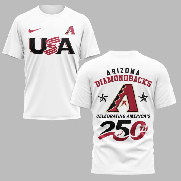 Arizona Diamondbacks Celebrating America’s 250th Premium T-shirt LT0003
